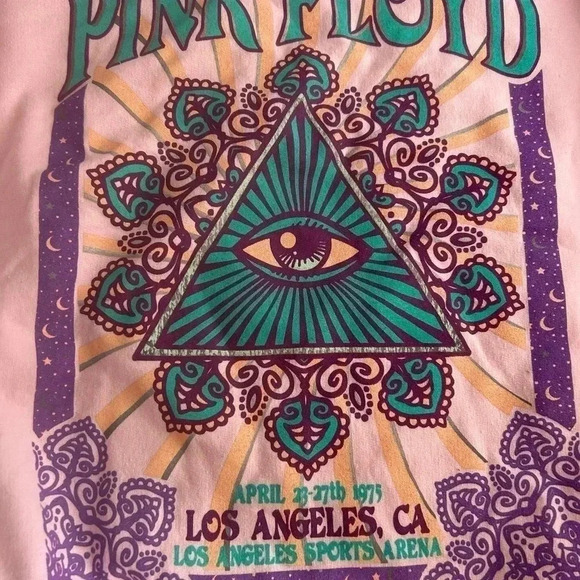 Vintage size Small Pink Floyd crew neck sweatshirt April 23-27, 1979 Sweatshirt. - Picture 5 of 13